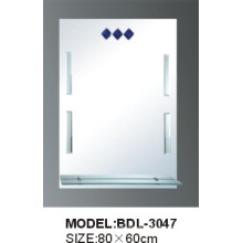 5mm Thickness Silver Glass Bathroom Mirror (BDL-3047)